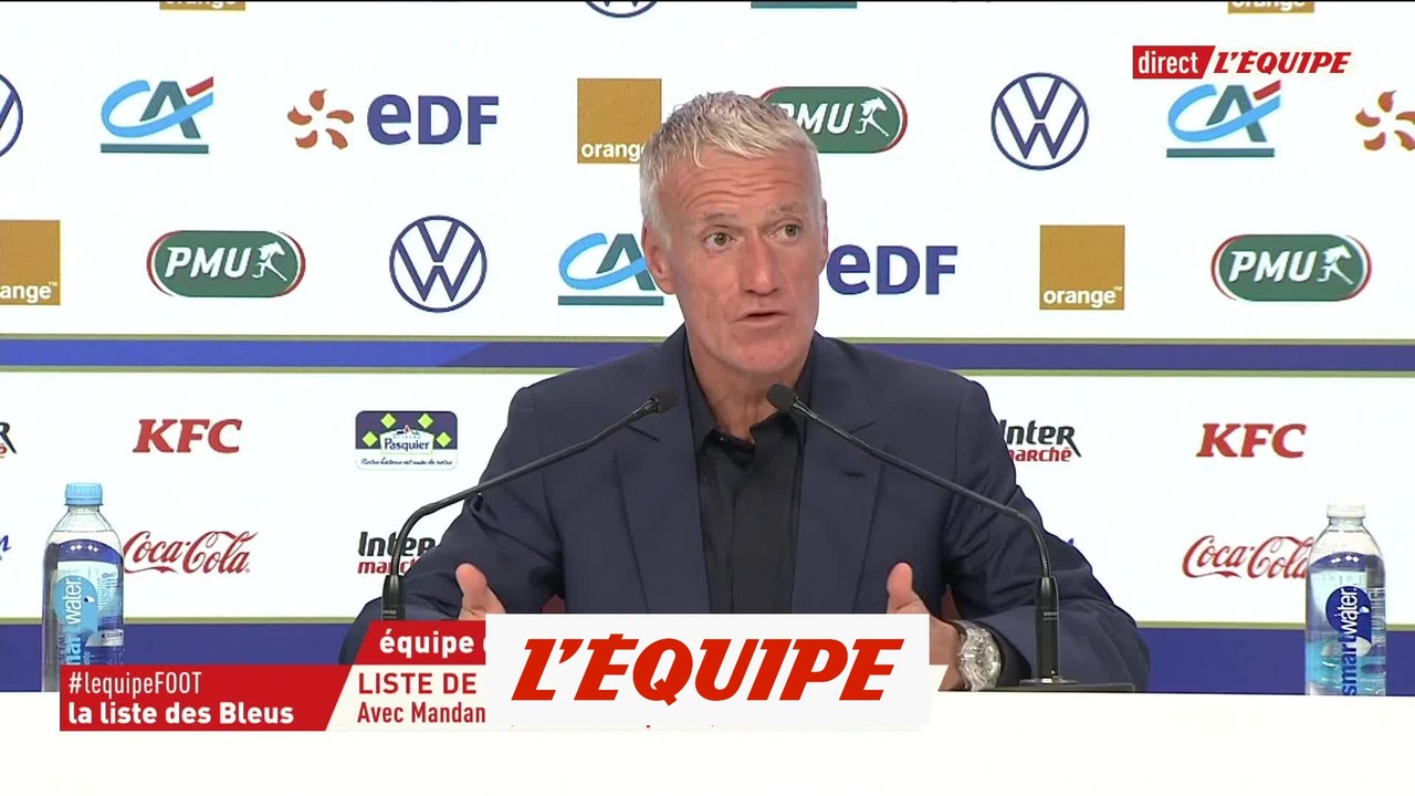 Deschamps «J'ai échangé avec Hernandez» - Foot - Bleus