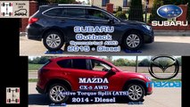 AWD duel: Subaru Symmetrical AWD vs Mazda AWD