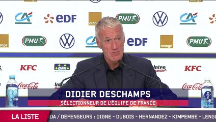 Deschamps : "Je vais peut-être appeler Lampard pour lui dire de faire jouer Giroud !"
