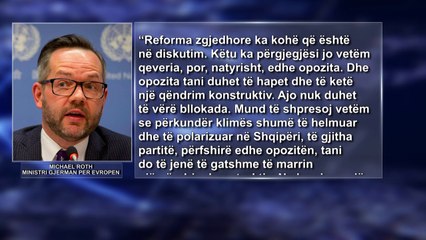 Roth: Bundestagu nuk ka vene kushte