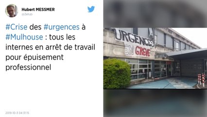 Urgences de l’hôpital de Mulhouse : tous les internes sont en arrêt maladie