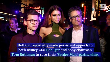 Tom Holland Helped Save ‘Spider-Man’ Negotiations