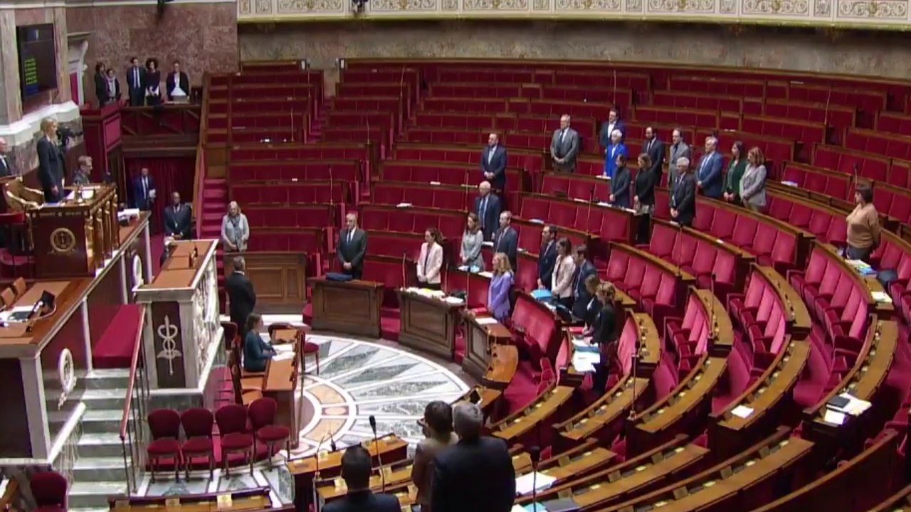 Attaque à la Préfecture: l'Assemblée nationale observe une minute de silence