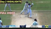 India Vs South Africa 1st Test 2nd Day Full Match Highlights