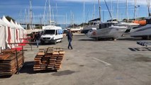 Le port à sec se prépare à acceuillir les Nautiques de Martigues
