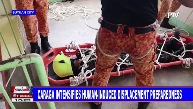 Caraga intensifies human-induced displacement preparedness