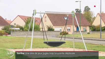 Sarthe : une aire de jeux jugée trop bruyante déplacée