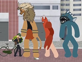 NewCartoons-One Punch Man Stick Fight!! SuperHero Vs Villans Anime