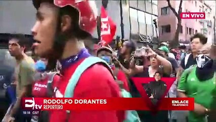 Identifican a agresores infiltrados en la marcha del 2 de octubre