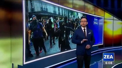 Actos vandálicos ensombrecen la marcha del 2 de octubre