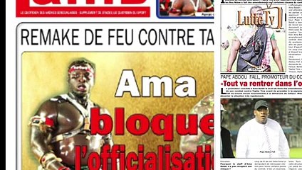 Première réaction du camp de Tapha Tine  Si c'est Balla Gaye 2 ou Ama Baldé...  revue de presse