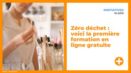 Zéro déchet : voici la première formation en ligne gratuite