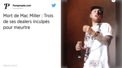 Mort du rappeur Mac Miller : trois hommes inculpés par la justice américaine