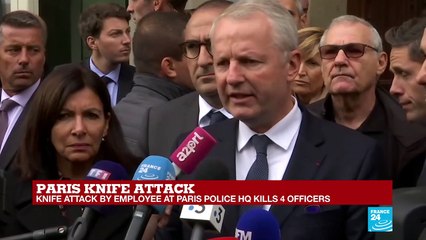 The attacker's "home is currently being searched," says Paris Prosecutor Remy Heitz