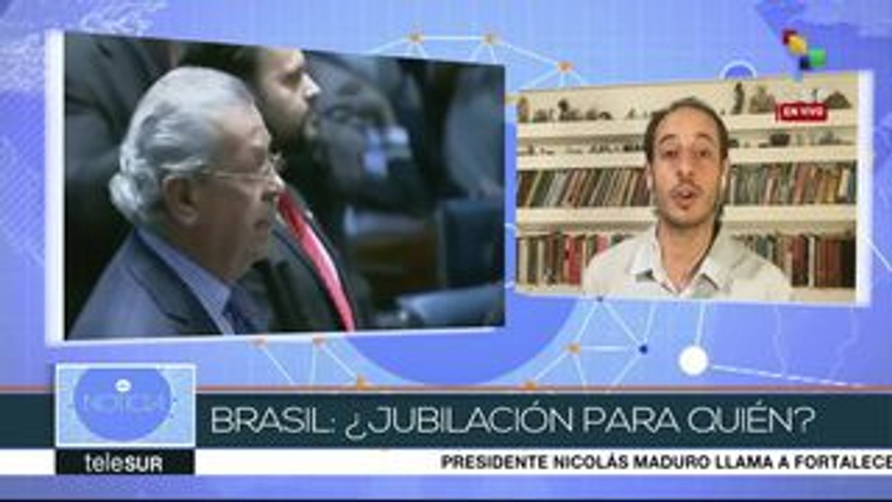 Brasil: impopular reforma jubilatoria