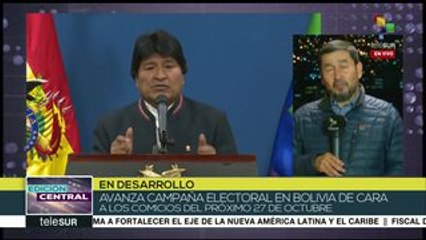 Avanza en total normalidad el proceso electoral en Bolivia