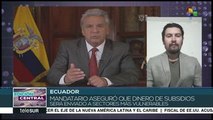Lenín Moreno anuncia paquete económico para Ecuador