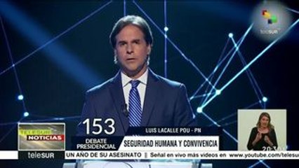 Uruguay: celebran primer debate presidencial en 25 años