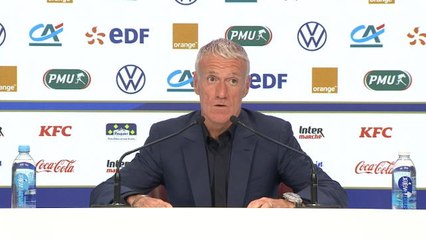 Bleus - Deschamps : "Je n'ai pas douté de Kimpembe"