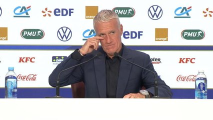 Bleus - Deschamps : "Le plus dur est derrière Mbappé"