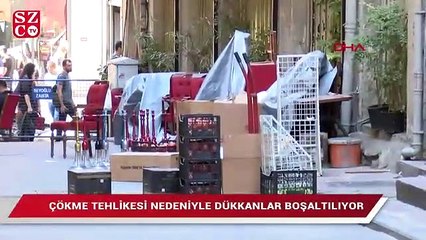 Descargar video: Beyoğlu’nda dükkanlar da boşaltılıyor