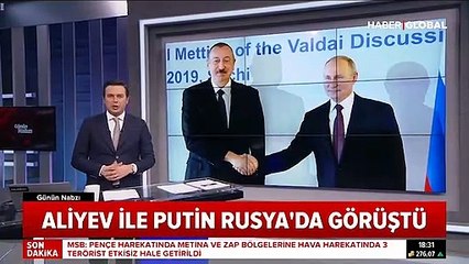 Aliyev ve Putin Soçi'de bir araya geldi