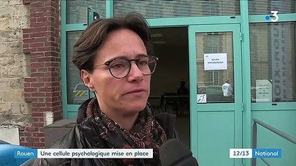 Incendie d'une usine à Rouen : une cellule psychologique mise en place