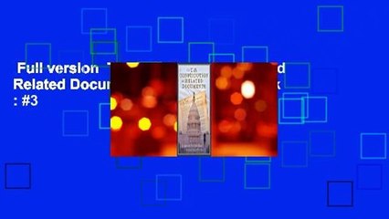 Full version  The U.S. Constitution and Related Documents  Best Sellers Rank : #3