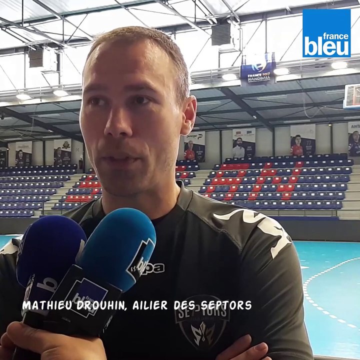 L'ailier des Septors de Saran, Mathieu Drouhin, avant la 4è journée de Proligue contre Billère