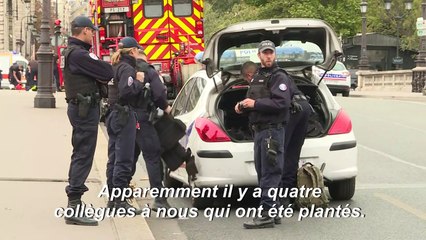 Policiers tués à Paris: "tout le monde est sous le choc" dit un employé de la préfecture