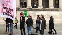 Suudi Arabistan Veliaht Prensi Londra'da protesto edildi