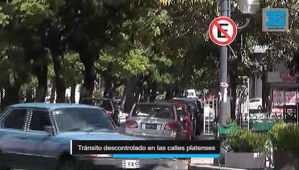 El caos de tránsito se impone en las calles de la Ciudad: ¿qué opinan los platenses?