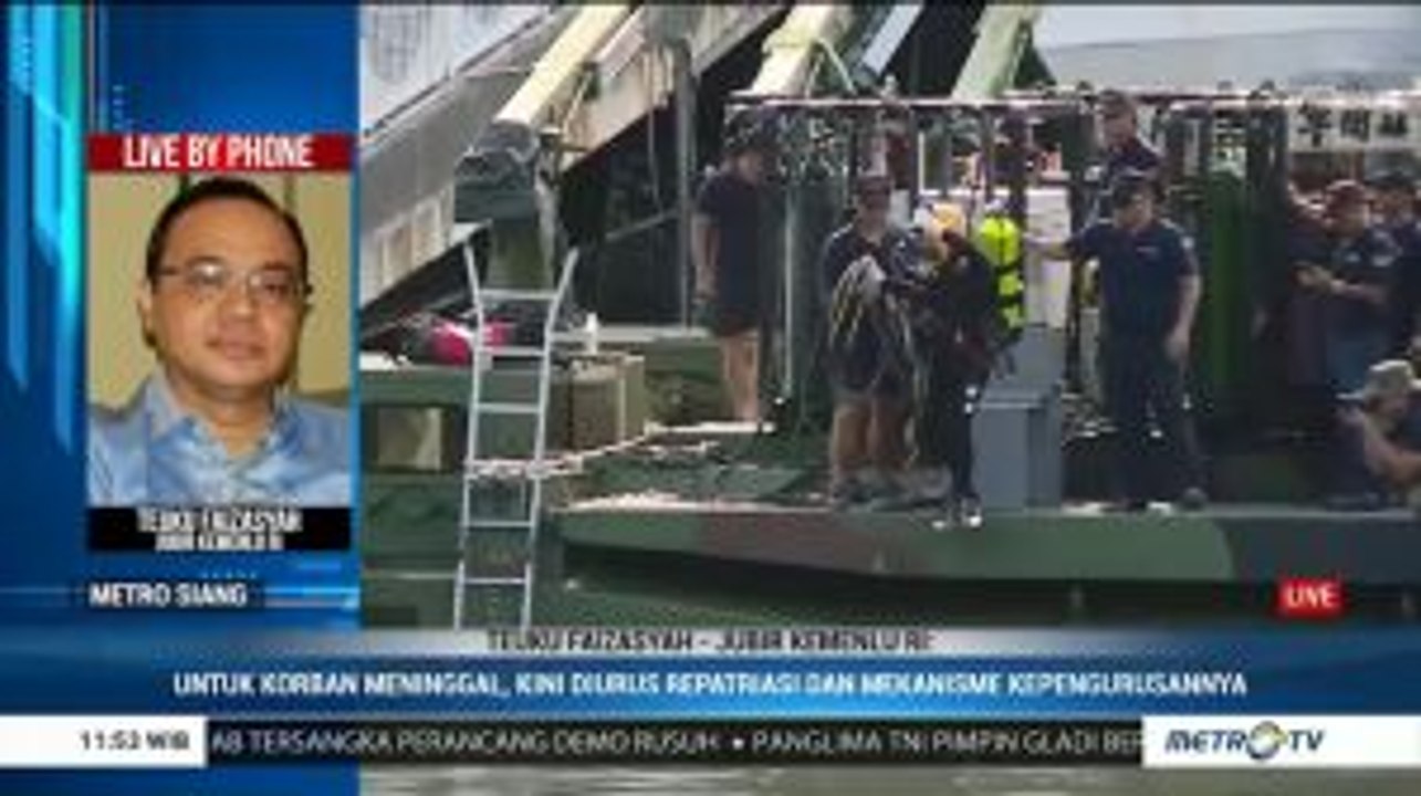 Jembatan Ambruk di Taiwan, Menlu RI Urus Repatriasi 3 WNI Meninggal