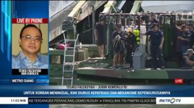 Jembatan Ambruk di Taiwan, Menlu RI Urus Repatriasi 3 WNI Meninggal