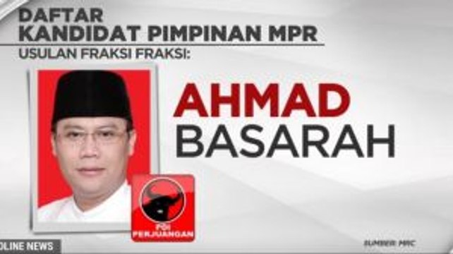 Daftar Kandidat Pimpinan MPR Usulan Masing-masing Fraksi
