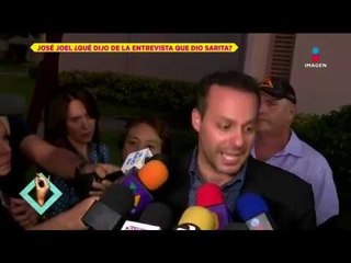 José Joel negó tener contacto con Sarita | De Primera Mano