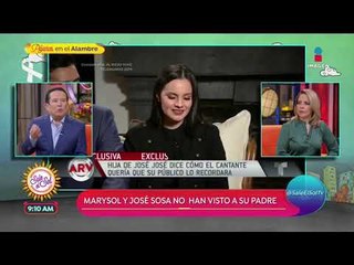 ¡Hijos mayores de José José encuentran los restos del &#39;Príncipe de la Canción&#39;! | Sale el Sol