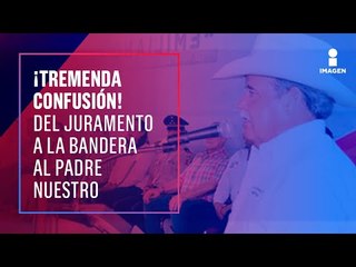 Maestro confunde el Juramento a la bandera con el Padre Nuestro | Noticias con Francisco Zea