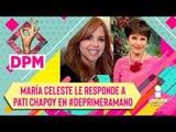 ¡María Celeste Arrarás le responde a Pati Chapoy en #DePrimeraMano por exclusiva de Sarita!