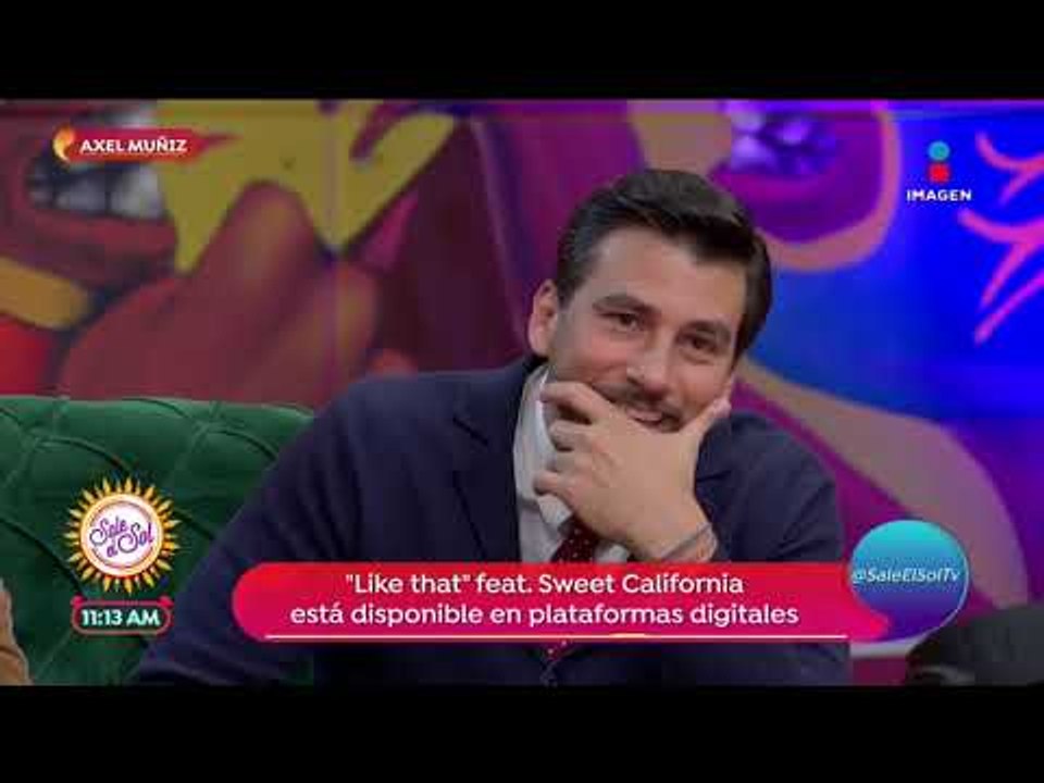 Axel Muñiz habla del éxito de su canción 'Like that' | Sale el Sol