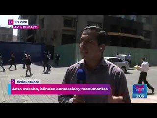 ¡“Blindan” el centro de la CDMX por la marcha del 2 de octubre! | Noticias con Yuriria Sierra