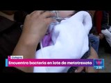 Cofepris encuentra bacteria en lote de medicamento para el cáncer | Noticias con Yuriria Sierra