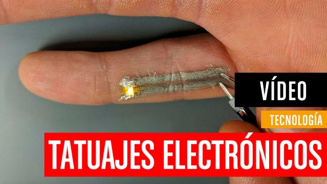 Nueva técnica para imprimir tatuajes electrónicos en la piel