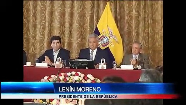 Presidente Lenín Moreno declaró en estado de excepción al país