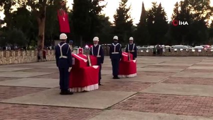 Hatay'da şehit düşen askerler memleketlerine uğurlandı