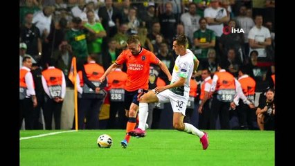 M. Başakşehir - Borussia Mönchengladbach maçından kareler