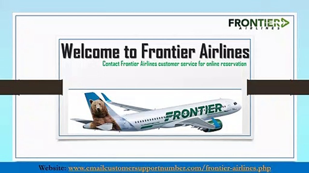 Frontier Airlines Reservations – Get Information