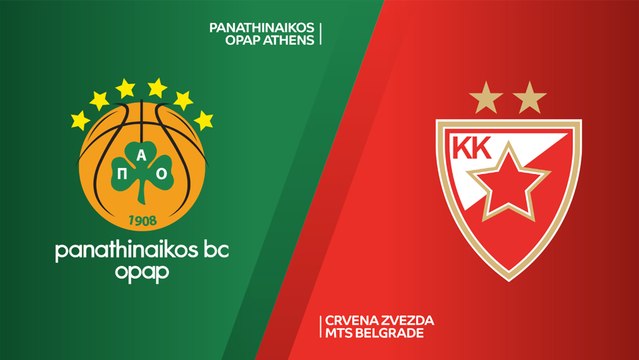 Panathinaikos OPAP Athens - Crvena Zvezda mts Belgrade Highlights | Turkish Airlines EuroLeague, Regular Season Round 1