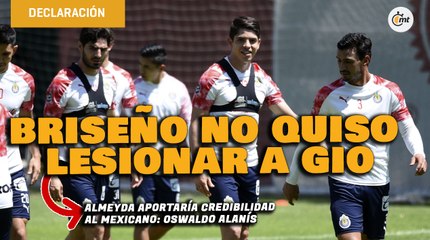 Oswaldo Alanís consideró que el Pollo Briseño no quiso lesionar a Gio | Conferencia