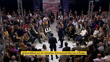 "Ne venez pas me dire que je n'y crois pas", rétorque Emmanuel Macron aux critiques d'un jeune sur sa politique écologique